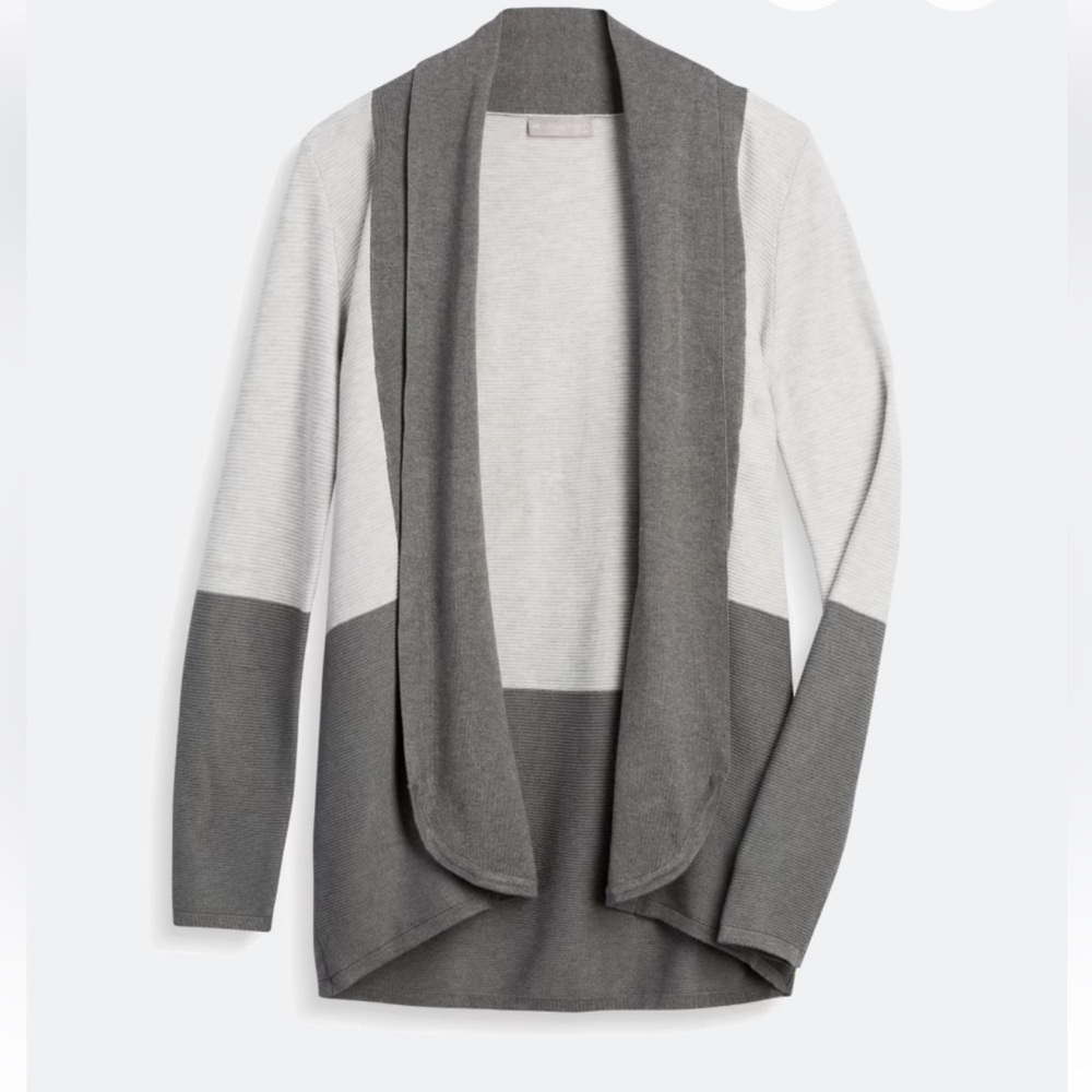 Gray Women's Open Front Cardigan